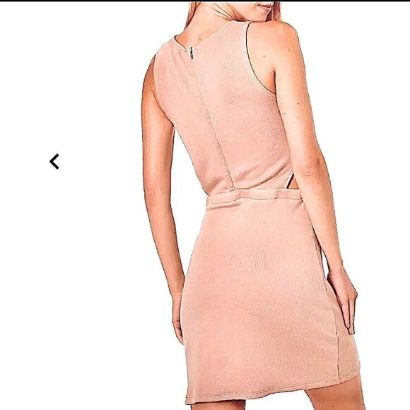 Anthropologie casual cotton sleeveless Barcelona Dress beige/taupe medium NWT - Picture 3 of 16